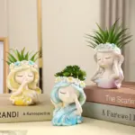Creative Girl PVC Potted Plant Vase