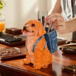 Cute Pink Overalls Pen Holder
